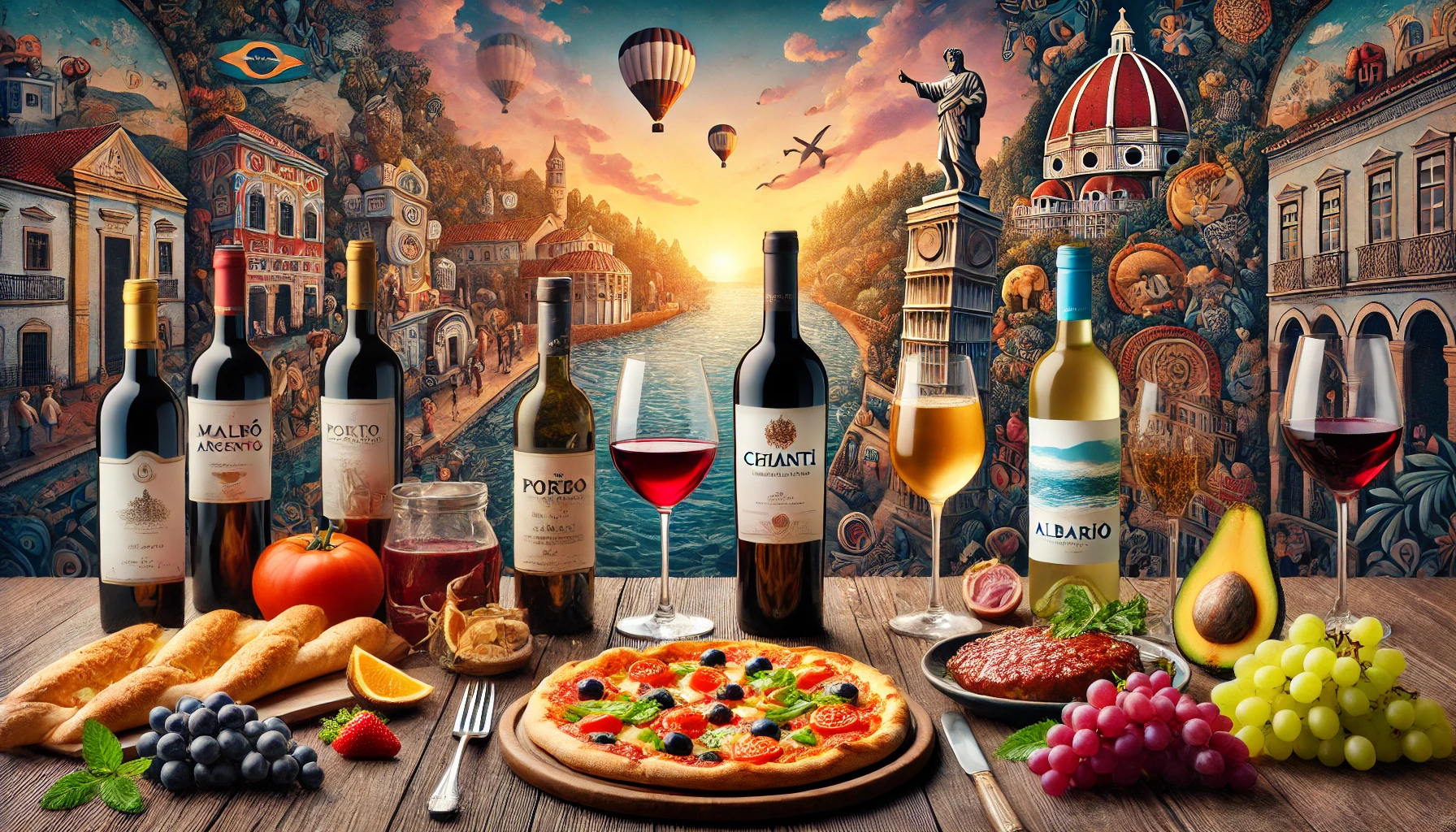 Cultura e Gastronomia dos Países Produtores de Vinho: Sabores e Tradições que Enriquecem a Experiência Vinícola