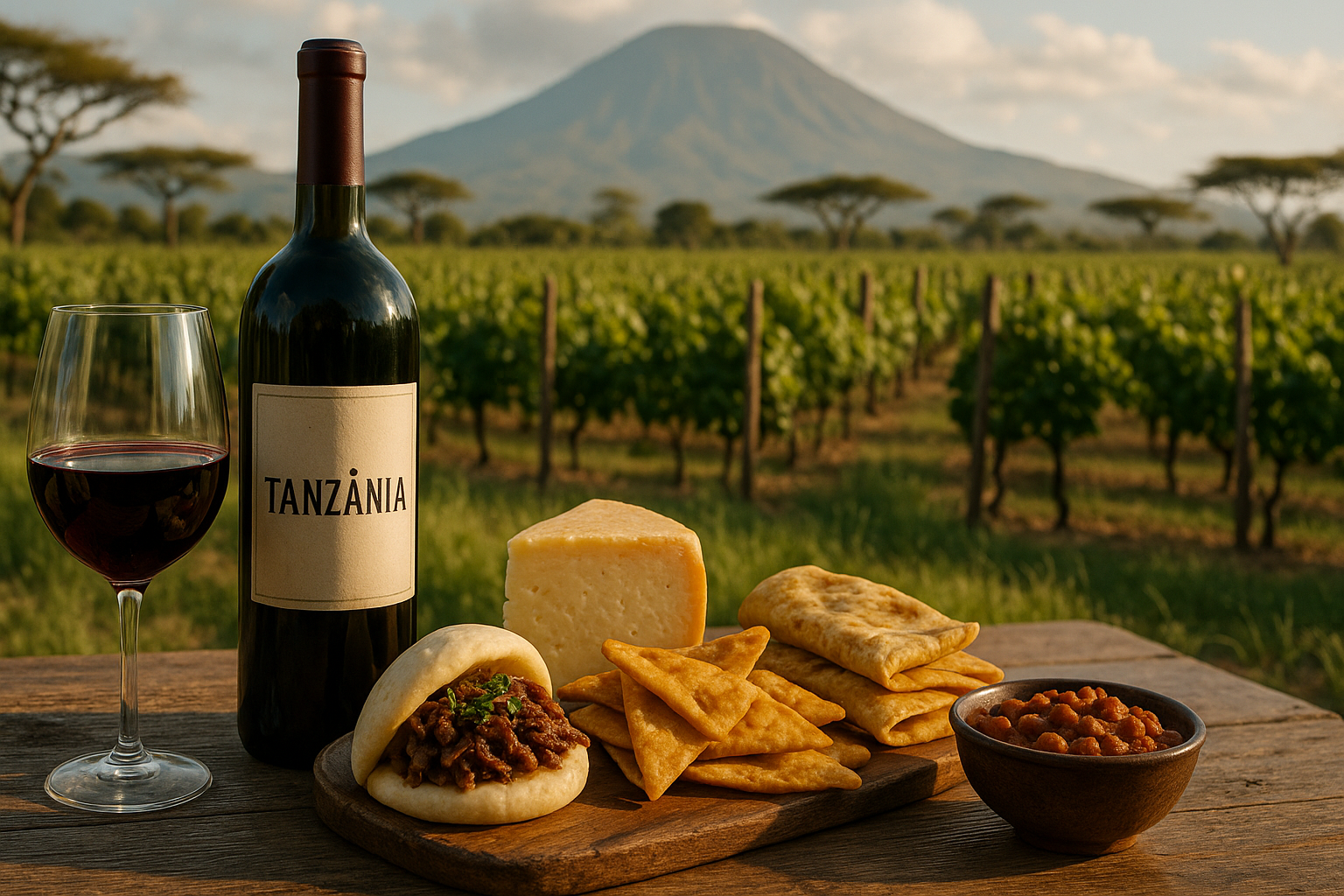 Produção de vinhos na Tanzânia