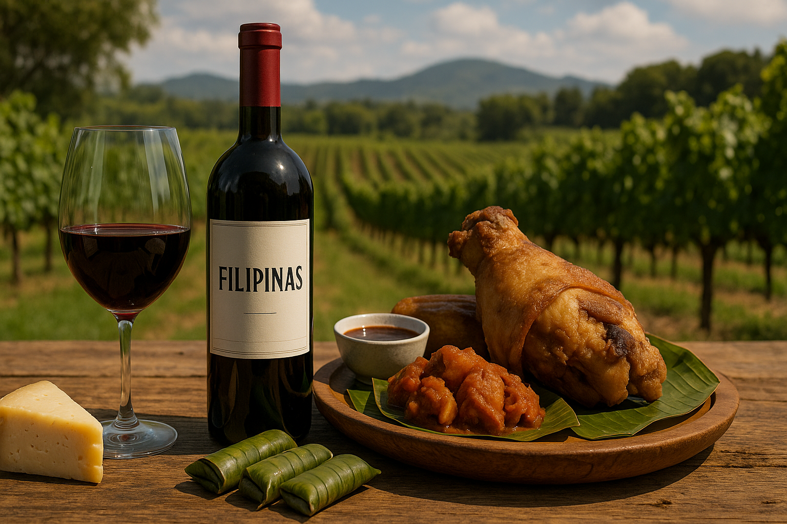 Produção de vinho nas Filipinas Produção de vinho nas Filipinas