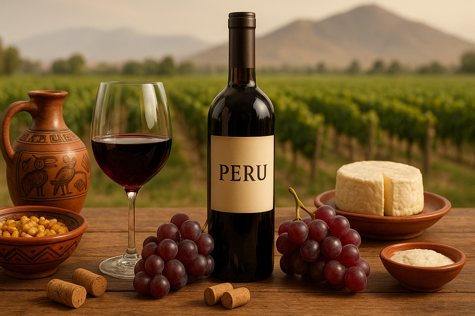 História do Vinho no Peru História do Vinho no Peru