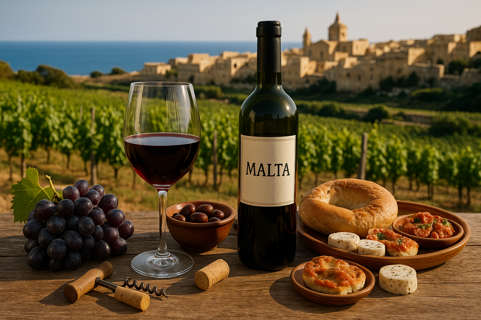 História do Vinho em Malta História do Vinho em Malta