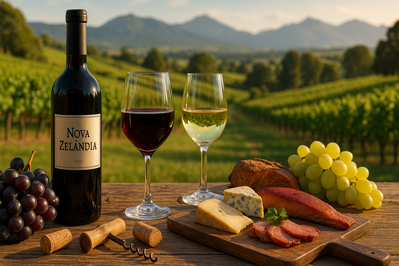 Cultura do Vinho na Nova Zelândia Cultura do Vinho na Nova Zelândia