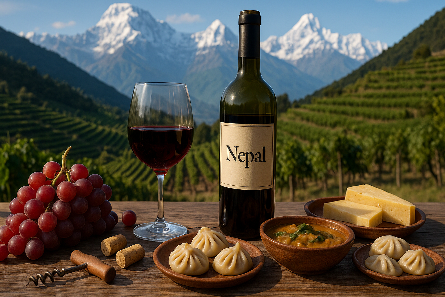 História do Vinho no Nepal História do Vinho no Nepal